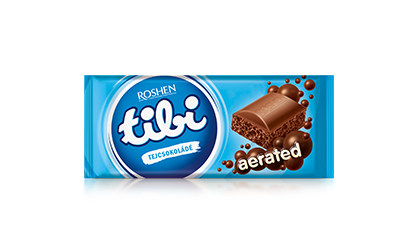 tibi Aerated tejcsokoládé 80g