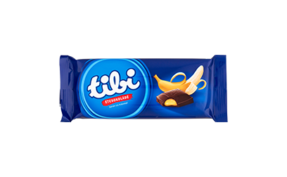 tibi banánkrémes étcsokoládé 90g
