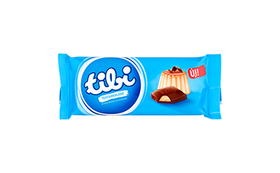 tibi tejcsokoládé crème brûlée töltelékkel 90g